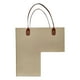thumbnail image 1 of Reppen Cesta Organizadora Hecha De Cesta De Escalera Cesta De Escalón Plegable En Forma De L con Asas De Cuero Sintético Cesta De Escalera Almacenamiento De Escalera Que Ahorra Espacio para Lavandería, 1 of 3