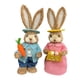 thumbnail image 3 of Figuras de Paja de Conejo de Pascua Zulema Estatuilla de conejito 35 cm, 3 of 8