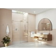 thumbnail image 5 of Glass Warehouse  56 in. - 60 in. x 78 in. Frameless Sliding Shower Door Brushed Bronze Brushed, 5 of 5
