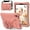 Lightpink, variant on for iPad mini 6th Gen 8.3" 2021 Case with Crossbody Strap, Butterfly Stand Cute Kids Friendly Shockproof Protective Heavy Duty Case Cover for iPad mini 6th Generation - Lightpink