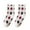 White, variant on JGTDBPO Socks For Women Unisex Casual Cotton Middle Stockings Thick Wool Warm Winter Argyle Pattern Print England Style Cotton Middle Tube Socks Comfort Casual Wool Crew Socks Gift