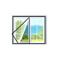 thumbnail image 2 of Kadlawus Window Screen Adjustable Window Net, Stainless Steel Fine Mesh Screen Protector for Window Frames, 39 x 47 Inches Removable Screen for Insects, Dust and Debris, 2 of 9