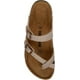 thumbnail image 5 of Sandalias para mujer con plantilla de corcho, sandalias deslizantes ajustables con doble hebilla para chanclas casuales de verano, sandalias de playa con punta abierta, 5 of 5