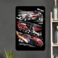 thumbnail image 3 of Placa de metal Vintage Wdftyju de hierro corredores de velocidad decoración de pared 20x30cm, 3 of 9