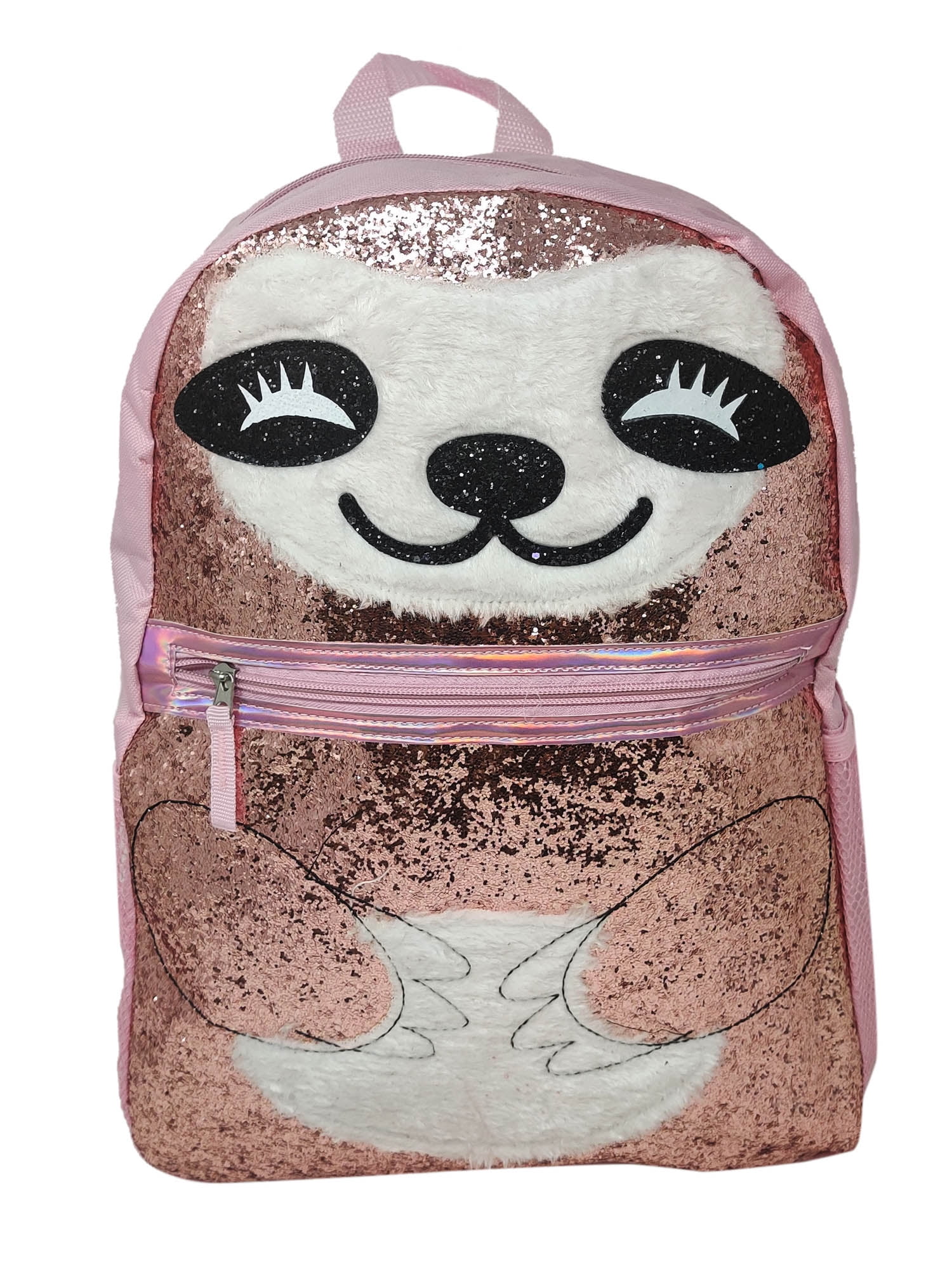 3D Leaves Sloth Painting Children School Bag with Lunch Bag Pencil Holder 3PCS/Set,Blue Boys Girls Backpack