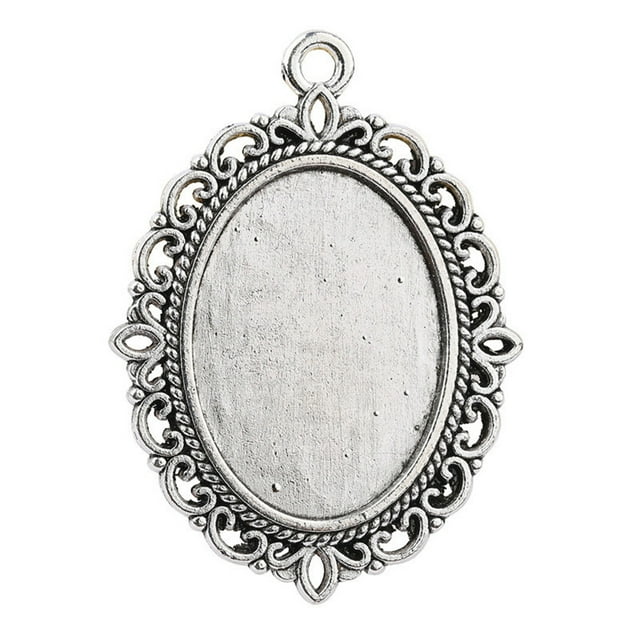 Guardurnaity Colgante Base joyería gargantilla collar hallazgos DIY hacer joyero ajustes repuesto repuesto para mujer niñas Ropa, zapatos y accesorios Miscelánea
