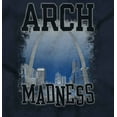 thumbnail image 2 of Arch Madness St Louis Missouri Pride Unisex Fleece Graphic Zip Up Hoodie Brisco Brands 2X, 2 of 5