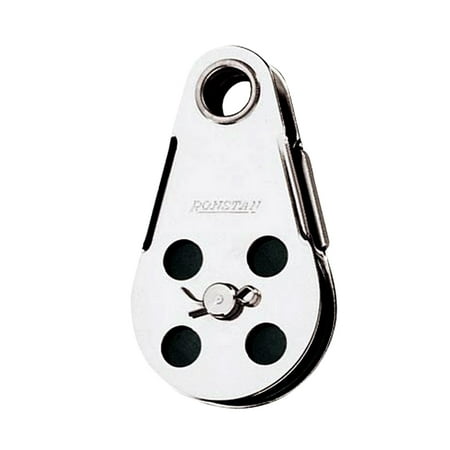 - RONSTAN WIRE BLOCK TUBE RIVET TOP REMOVABLE NYLATRON SHEAVE RF103