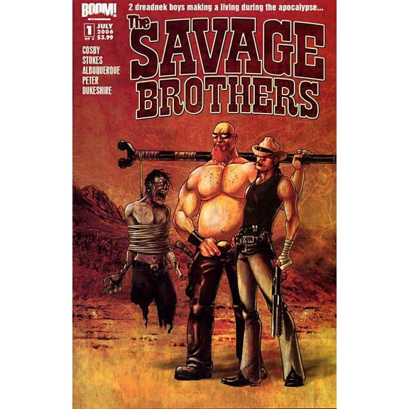 Savage Brothers, The #1B VF ; Boom! Comic Book