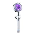 thumbnail image 1 of Yeacher Handheld Shower Head with Turbo Fan ON/Off Pause Switch Cotton Filter High Pressure Showerhead, 1 of 8