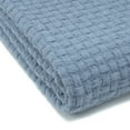 thumbnail image 5 of Chanasya Textured Waffle Acrylic Throw Blanket With Tassels - Lightweight and Super Soft Modern Woven Blanket for Couch, Home, Living Room, and Bedroom Décor(50x65 Inches) Blanket, 5 of 6