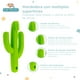 thumbnail image 4 of Kids Heroes Mordedera para Bebe en Forma de Cactus con Cepillo de Dientes Bebe 2 en 1, Silicona de Grado Alimenticio Libre de BPA, 0-12 Meses, 4 of 9