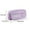 Purple, variant on Matoen Beige Large Storage Pencil Case Pen Bag with Zipper Big Capacity Pouch Organizer for Office Travel Holder Box