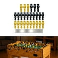 thumbnail image 2 of 26Pcs Table Foosball Men Replacement Table Football Men Soccer Games Player Figure 107mm Height 16mm Side Hole, 2 of 9