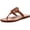 Brown, variant on Women's Miller Calf Leather Perfect Sandal