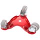 thumbnail image 1 of Leif3, Rojo, 226 kg, Peso máximo, Acero al carbono, 13 cm x 13 cm x 5,5 cm, Goma, Tri-Dolly, 1 of 6