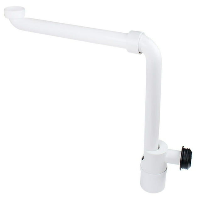 MYG 1 1/4 Inch Space-Saving Sink Waste Trap for Bathroom Adjustable Washbasin Siphon