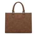 thumbnail image 5 of Wrangler Large Tote Bag for Women, Western Purse Work Shoulder Handbag with Crossbody Strap, Brown, 5 of 6