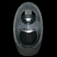 thumbnail image 3 of 23.5" LED Modern Style Outdoor Garden Water Fountain, 3 of 7