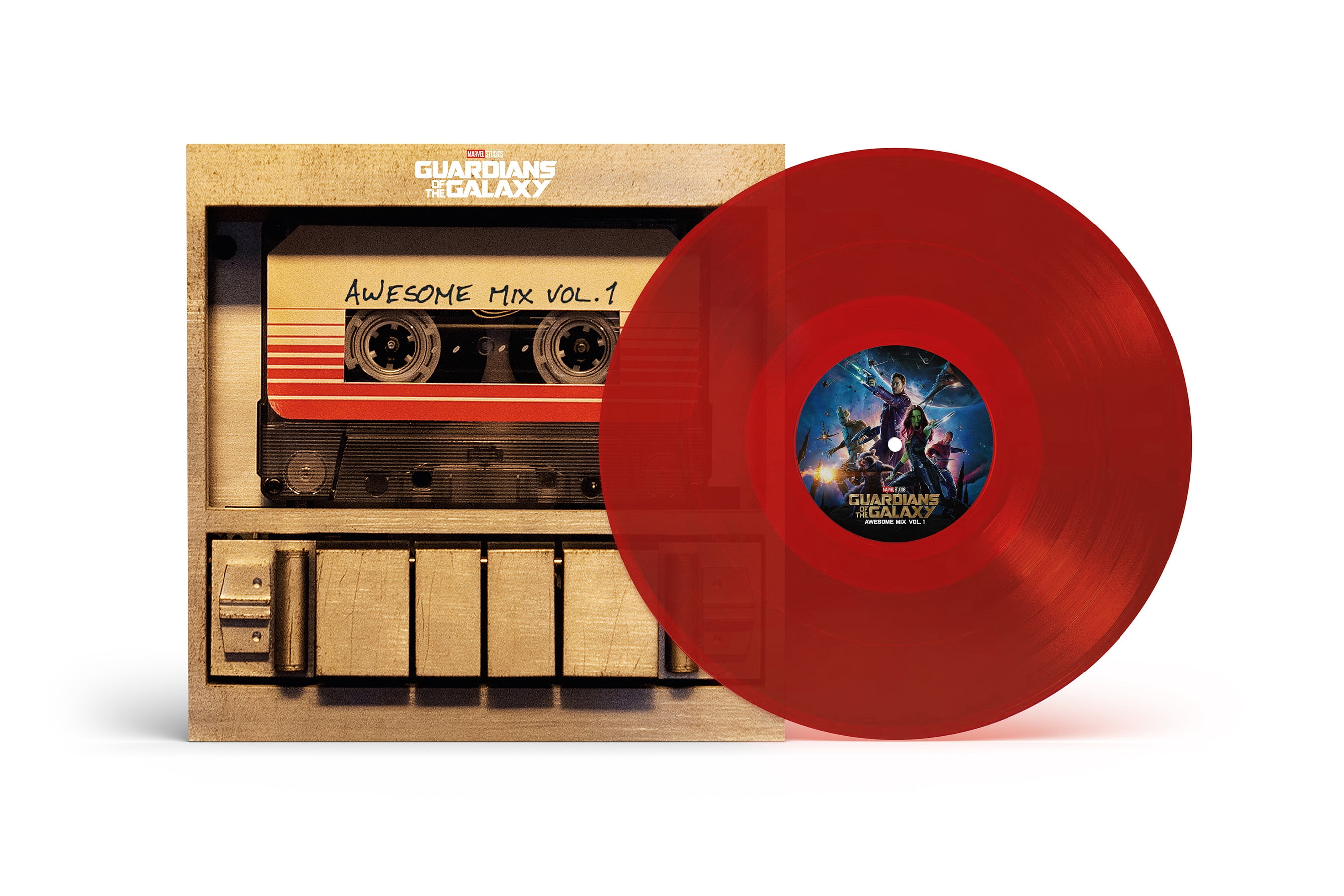 Guardians of the Galaxy: Awesome Mix Vol. 1 - Various Artists - Walmart Exclusive Red Vinyl