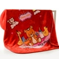 thumbnail image 2 of Throw Blanket Baby Soft Warm Nap Blanket Cartoon Coral velvet Thin Blanket for Bed Couch Chair Baby Crib Living Room, 2 of 5