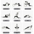 thumbnail image 4 of Rueda de yoga de madera para Pilates con loto de Buda, círculos de yoga profesionales de TPE, herramienta para entrenar la espalda en el gimnasio, 4 of 9