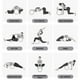 thumbnail image 1 of Rueda de yoga de madera para Pilates con loto de Buda, círculos de yoga profesionales de TPE, herramienta para entrenar la espalda en el gimnasio, 1 of 9