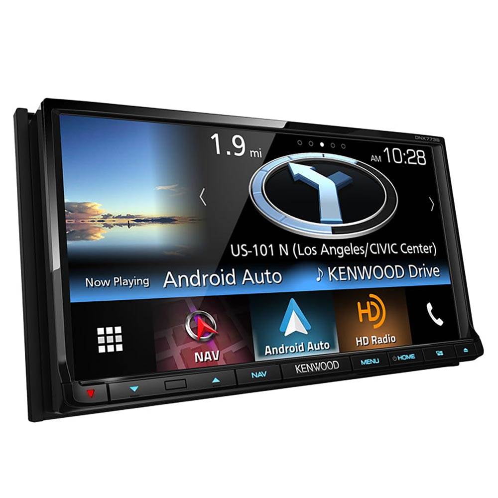 Kenwood DNX773S 6.95" DoubleDIN InDash Navigation DVD Receiver with