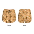 thumbnail image 3 of KLL Cute Autumn With Gnomes Pattern Shorts Women,Athletic Shorts High Waisted Running Shorts Pocket Sporty Short Gym Elastic Workout Shorts-XX-Large, 3 of 7