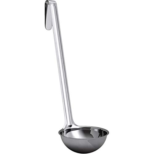 Super Sturdy, Ergonomic 4 Oz. Soup Ladle 1 Pk. Stainless Steel Ladles