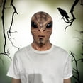 thumbnail image 1 of SUNSIOM Couvre-Chef Alien Halloween Réaliste 3D Extraterrestre Accessoire de Cosplay pour Adultes, 1 of 6