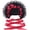 Red, variant on Women Victorian Bonnets Lace Party Sun Hat Gothic Style Lolita Exhibition Hair Accessories Flat Hat for Women