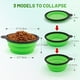 thumbnail image 3 of 2 Unidades de Platos Plegables para Mascotas, Plato Portátil para Alimentar y Dar de Beber a Mascotas, 3 of 6