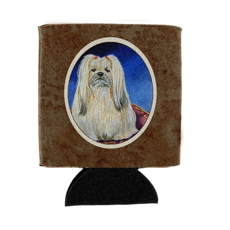 

Carolines Treasures 7129CC Lhasa Apso Can or Bottle Hugger Can Hugger multicolor
