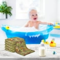thumbnail image 6 of SKYSONIC 5 PCS Autumn Jungle Animal Baby Muslin Washcloths, Owl Squirrel Hedgehog Face Towel Burp Cloths Ultrasoft Absorbent Cotton Bath Wipes Towels for Newborn Boys Girls, 6 of 7