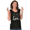 thumbnail image 3 of Cute Do What You Love Career Tank Top Tee Shirt Women Brisco Brands S, 3 of 5