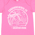 thumbnail image 4 of Inktastic Summer Vacation Mode Coronado Beach California Boys or Girls Baby Bodysuit, 4 of 5