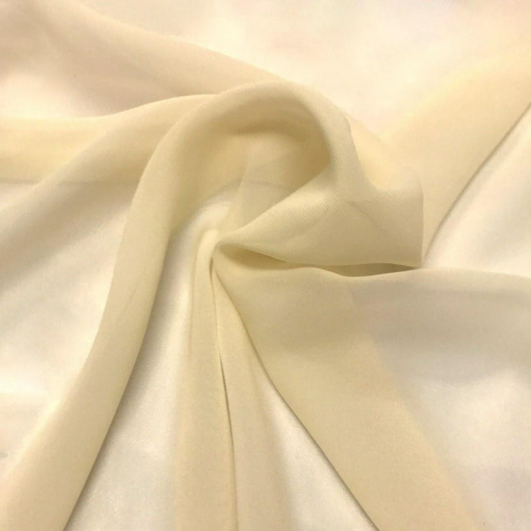Pure silk chiffon sale fabric