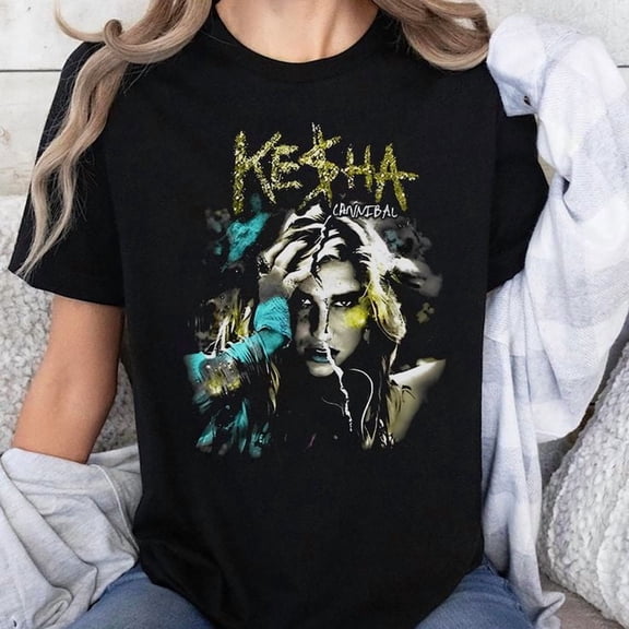 Vintage Kesha 2025 Concert Merch T-Shirt, Sizes S-5XL, Tbun