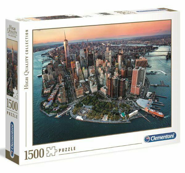 Clementoni Virtual Reality New York 1000 Piece Jigsaw Puzzle NEW 