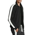 thumbnail image 2 of Hat and Beyond Men's Performance Two Tone Track Jacket, 2 of 7