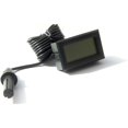 thumbnail image 3 of Integrated Digital Tuner Thermometer Hygrometer with External Probe for Hatchery Aquarium Poultry Reptile *(Black), 3 of 5