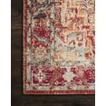 thumbnail image 3 of Loloi Nour Oriental Lava / Navy Area Rug, 3 of 5