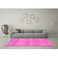 thumbnail image 3 of Ahgly Company Indoor Rectangle Solid Pink Modern Area Rugs, 5' x 7', 3 of 4