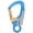 Blue, variant on YAHHU Heavy-Duty Aircraft Aluminum Auto-Lock D-Ring Locking Snap Carabiner Hook Clip for Rock Tree Climbing Rigging Cave Exploration, Blue (5.5 inches / 14 cm, 35KN Tension Safety Gear)