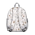 thumbnail image 3 of Rustic Folk Style Student Backpack – Pastoral Ink Sketch with Vintage Abstraction and Tribal Ethnic Floral Aesthetic for School, 3 of 6