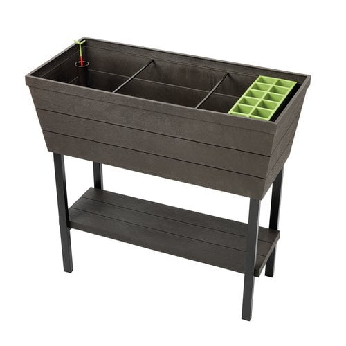 Keter Urban Bloomer, Resin Elevated Planter Raised Garden Bed by Keter