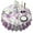 Purple Floral Wildflower-4, variant on Round Tableclothes Purple Floral Wildflower Farmhouse Table Clothes 60x60inch Tablecloths Washable Foldable and Durable Table Cloth Polyester Tablecloth for Dining Kitchen Parties Weddings