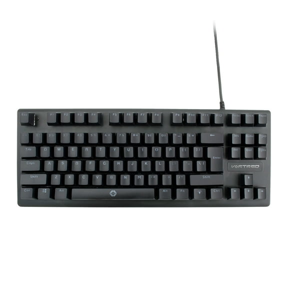 Teclado Mecánico Gamer Vortred Alpha, Iluminación LED RGB, USB.