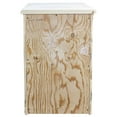 thumbnail image 4 of Montana Collection End Table w/ Door, Left Hinged, Clear Lacquer Finish, 4 of 4